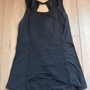 Lululemon High Neck Open Back Tank Top